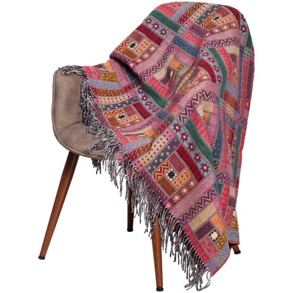 Плед Baltimora, бордовый — изображение 3