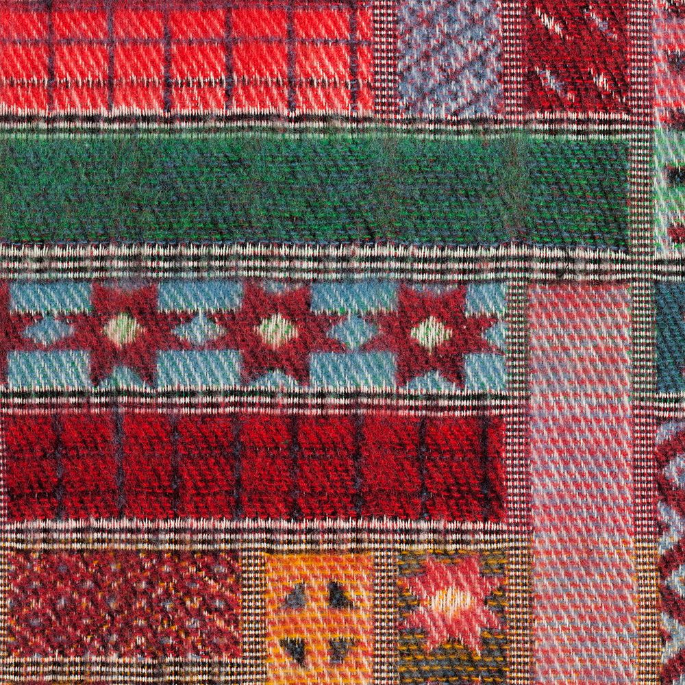 Плед Baltimora, бордовый — изображение 5