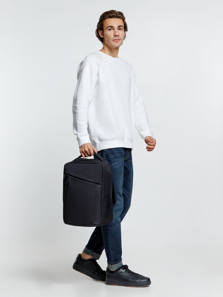 Рюкзак для ноутбука Onefold, черный — изображение 13
