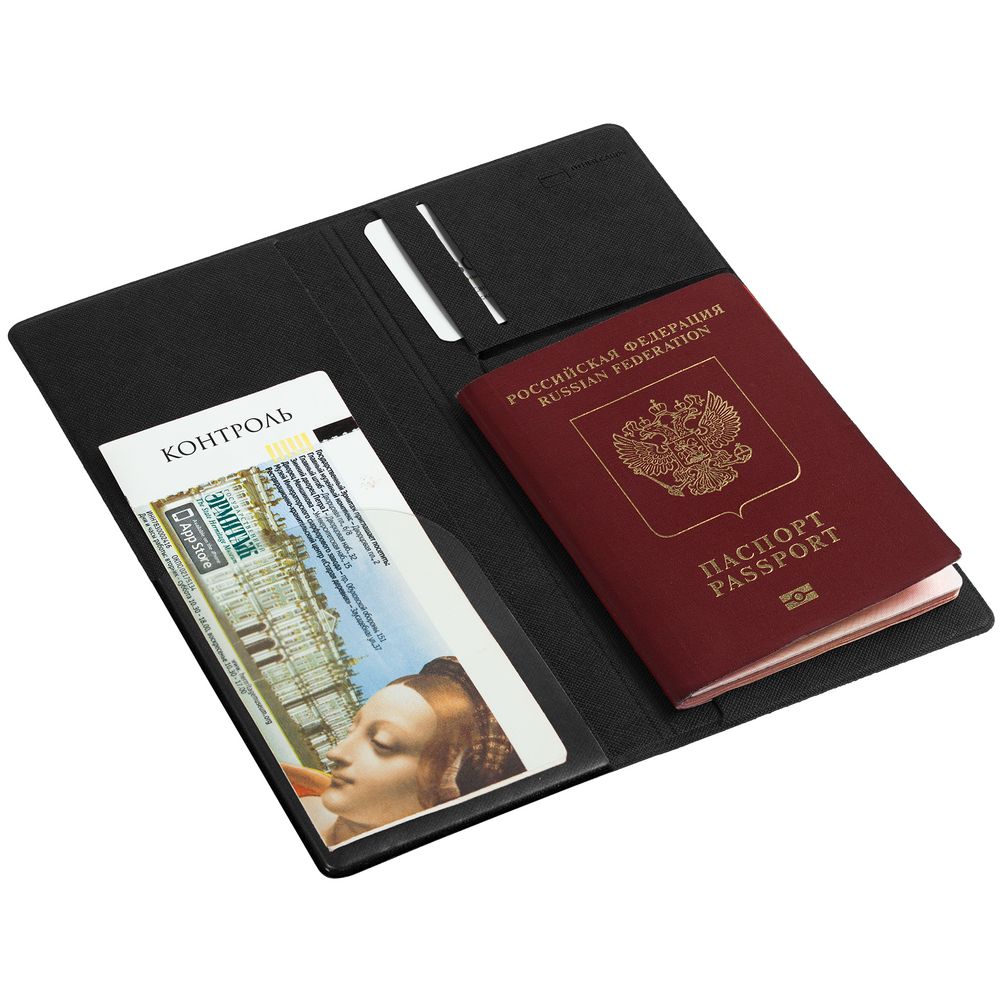 Органайзер для путешествий Devon, черный — изображение 4