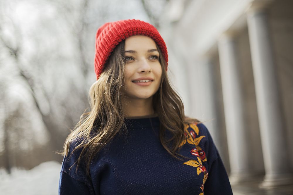 Шапка Nordkyn, красная — изображение 5