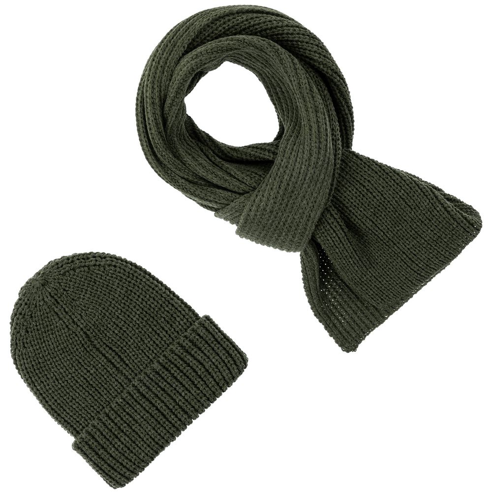 Шапка Nordkyn, зеленая (оливковая) — изображение 4