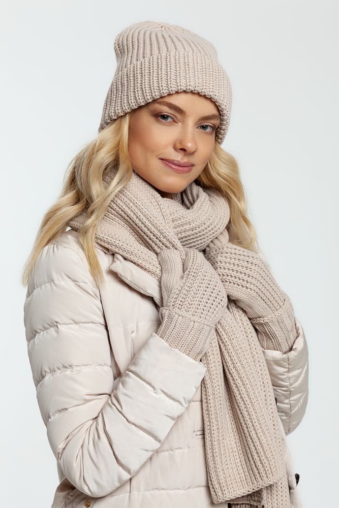 Шапка Nordkyn, бежевая — изображение 4