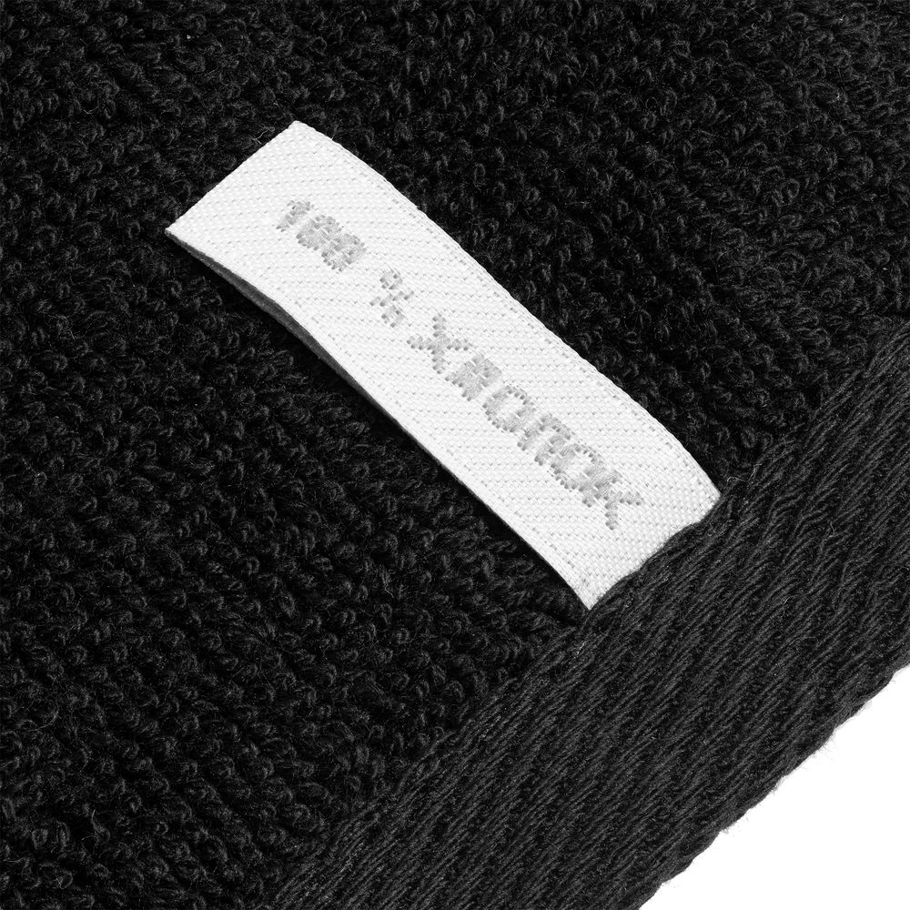 Полотенце отельное For Rooms, большое, черное — изображение 4