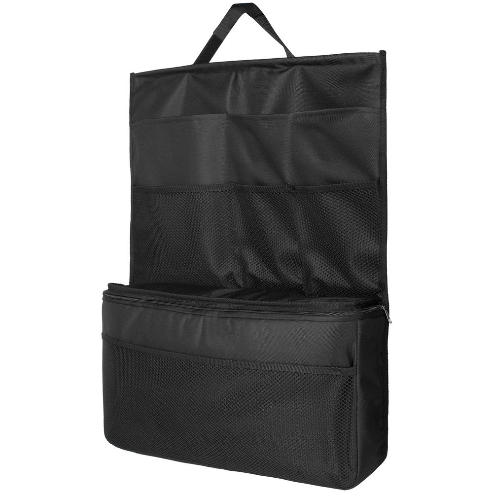 Органайзер с термоотделением на спинку сиденья Cool Rider, черный — изображение 2