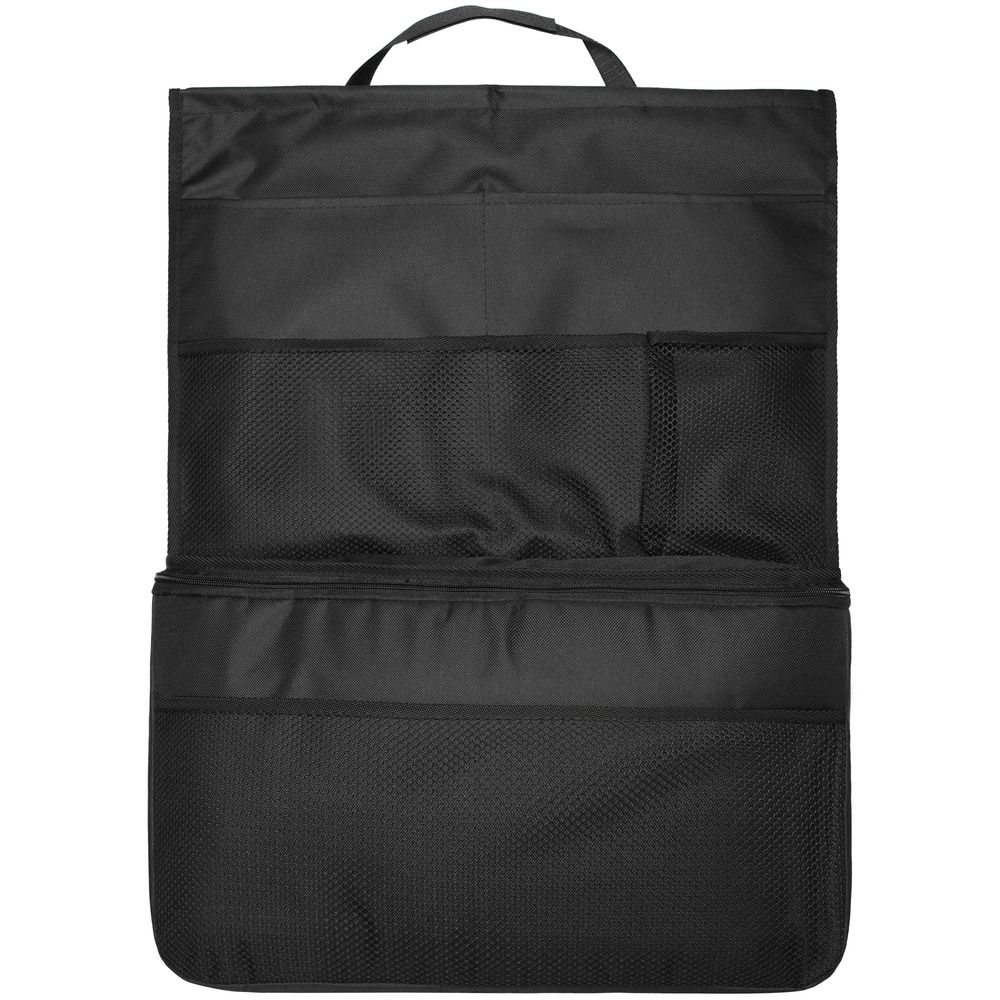 Органайзер с термоотделением на спинку сиденья Cool Rider, черный — изображение 3