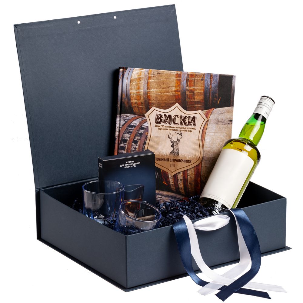 Коробка на лентах Tie Up, синяя — изображение 4