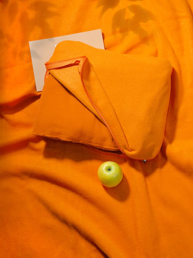 Дорожный плед Pathway 2, оранжевый — изображение 9