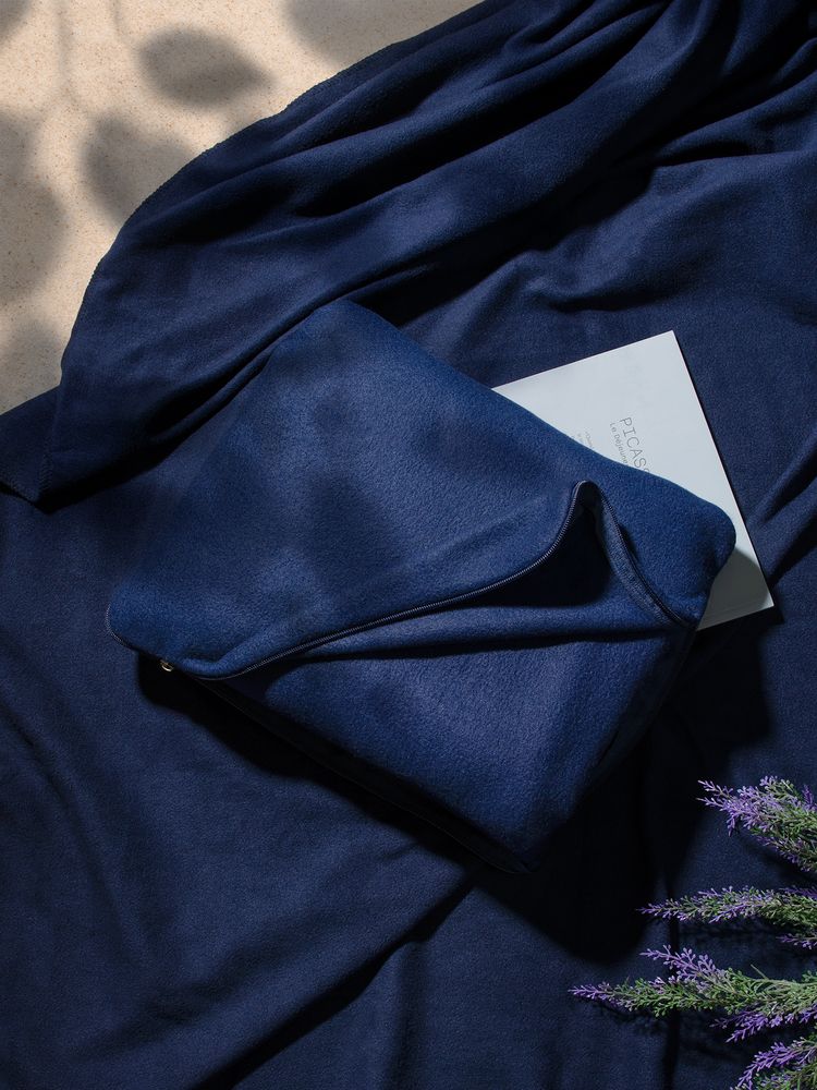 Дорожный плед Pathway, синий — изображение 9