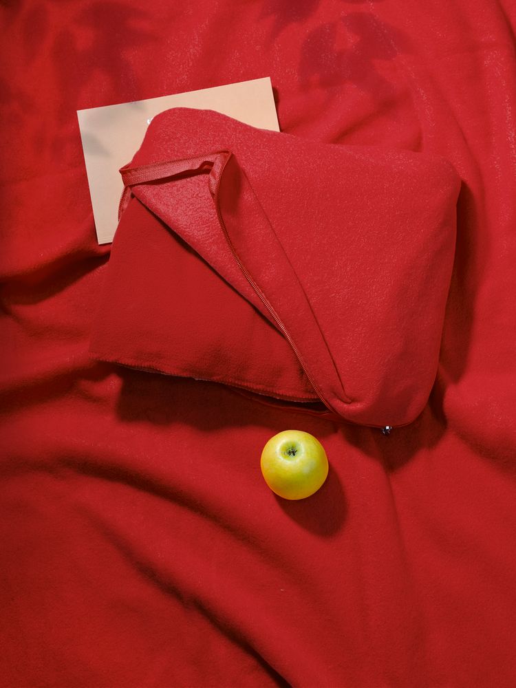 Дорожный плед Pathway 2, красный — изображение 9