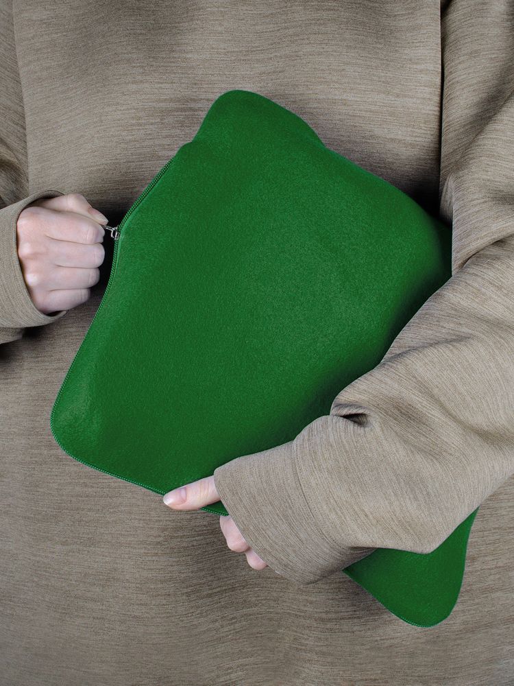 Дорожный плед Pathway 2, зеленый — изображение 10