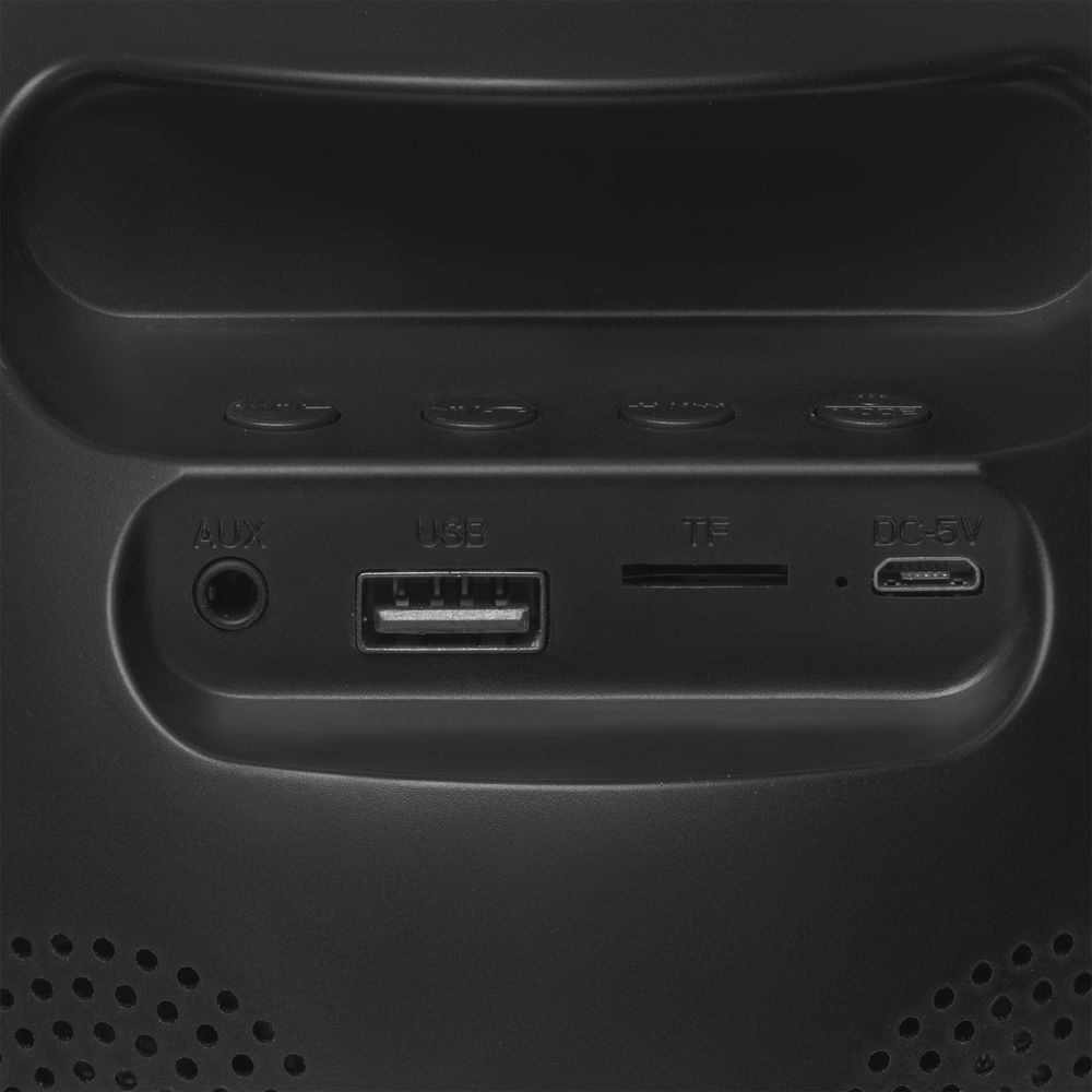 Лампа-колонка со световым будильником dreamTime, ver.2, черная — изображение 7