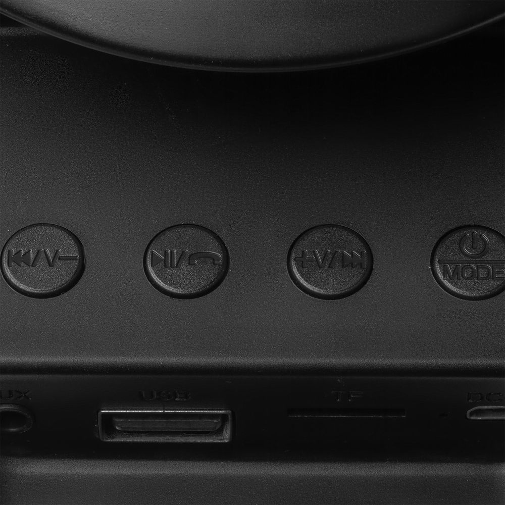 Лампа-колонка со световым будильником dreamTime, ver.2, черная — изображение 6