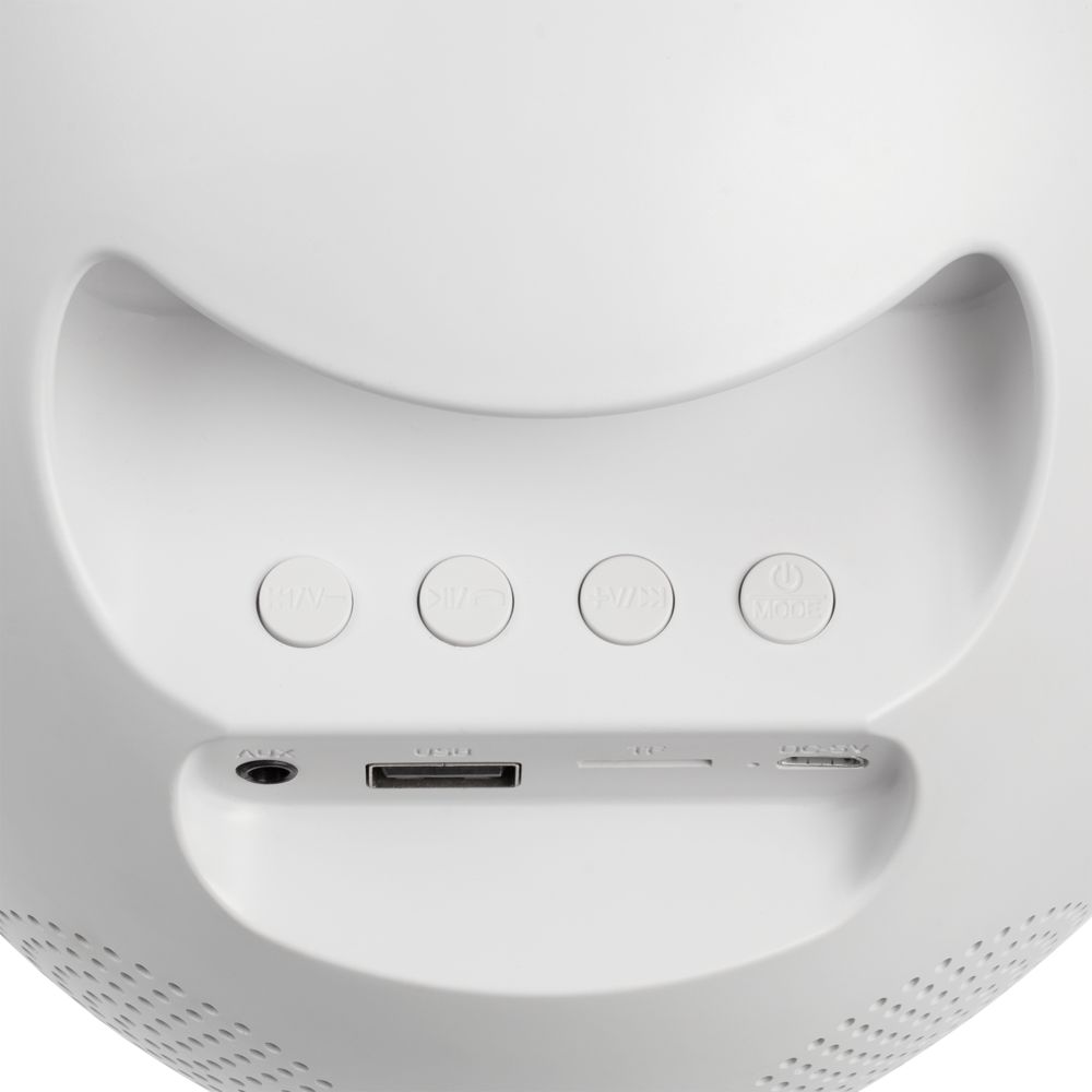 Лампа-колонка со световым будильником dreamTime, ver.2, белая — изображение 7