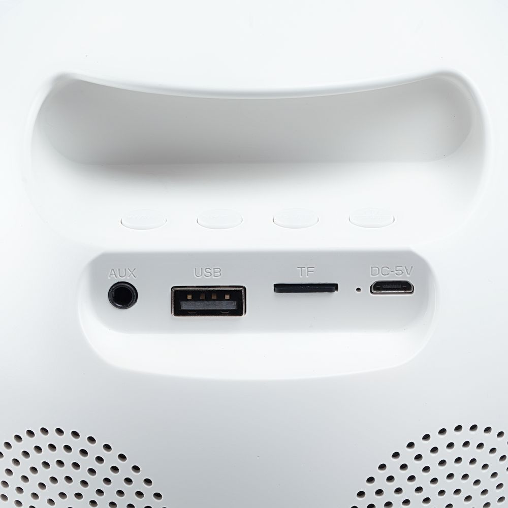 Лампа-колонка со световым будильником dreamTime, ver.2, белая — изображение 6