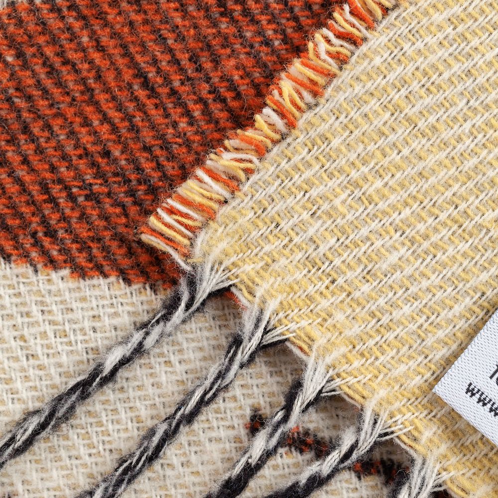 Плед детский Zoo, оранжевый — изображение 5