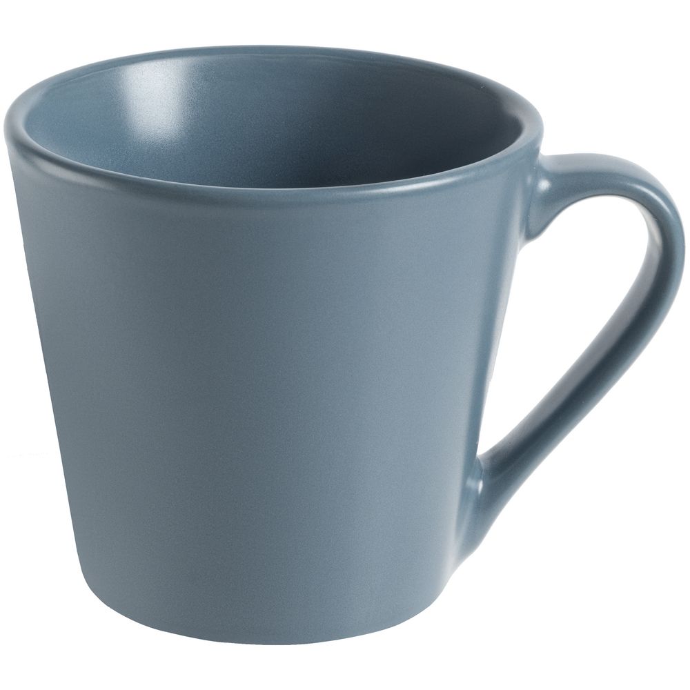 Кружка Modern Bell, матовая, серо-синяя — изображение 2