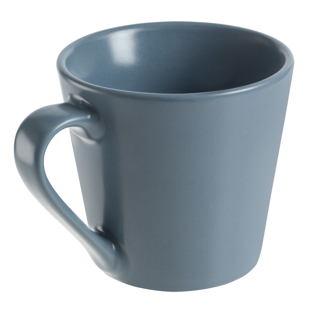 Кружка Modern Bell, матовая, серо-синяя — изображение 3