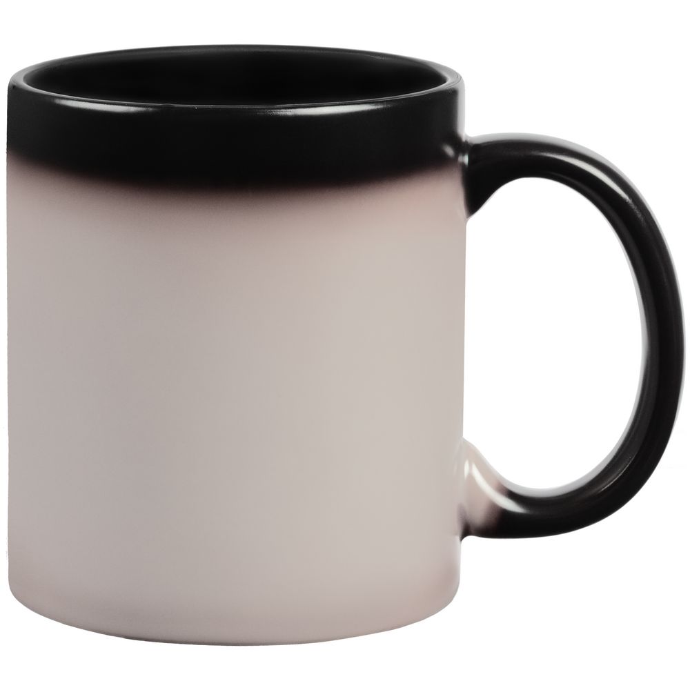 Кружка-хамелеон On Display, матовая, черная — изображение 6