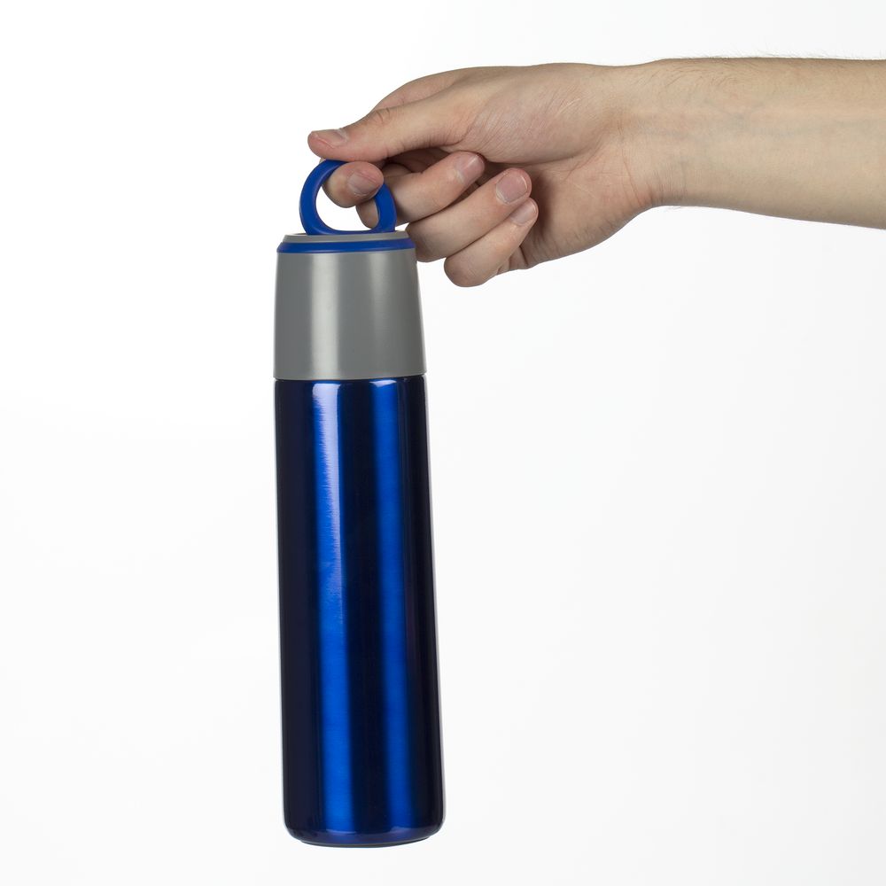 Термос Heater, синий — изображение 7