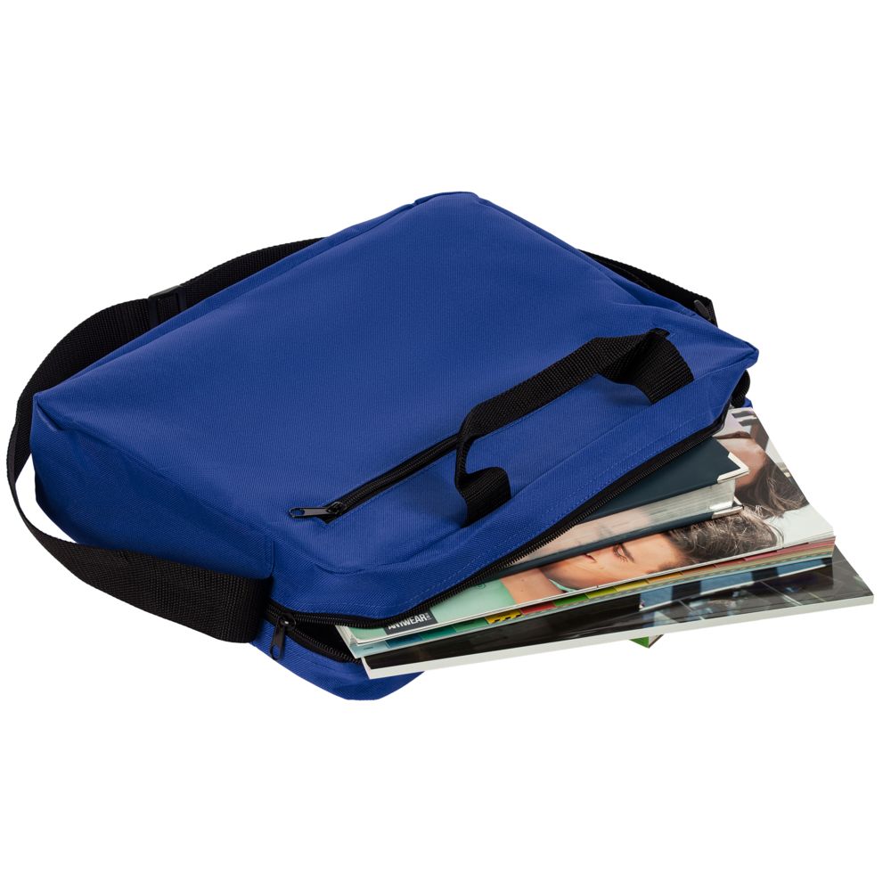 Сумка для документов Agenda, синяя — изображение 5