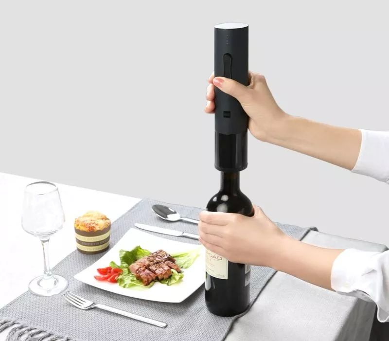 Электрический штопор HuoHou Electric Wine Bottle Opener, черный — изображение 5