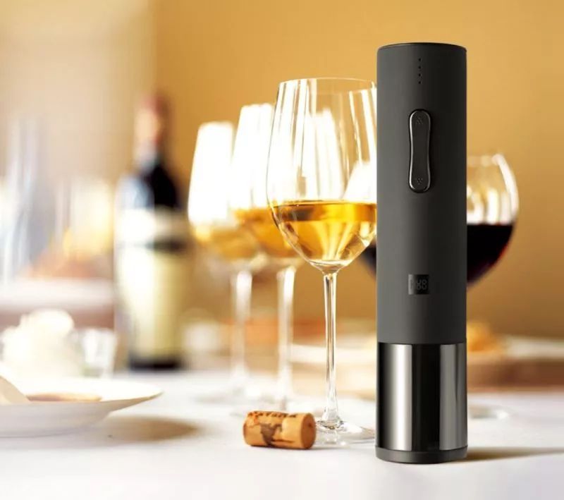 Электрический штопор HuoHou Electric Wine Bottle Opener, черный — изображение 6