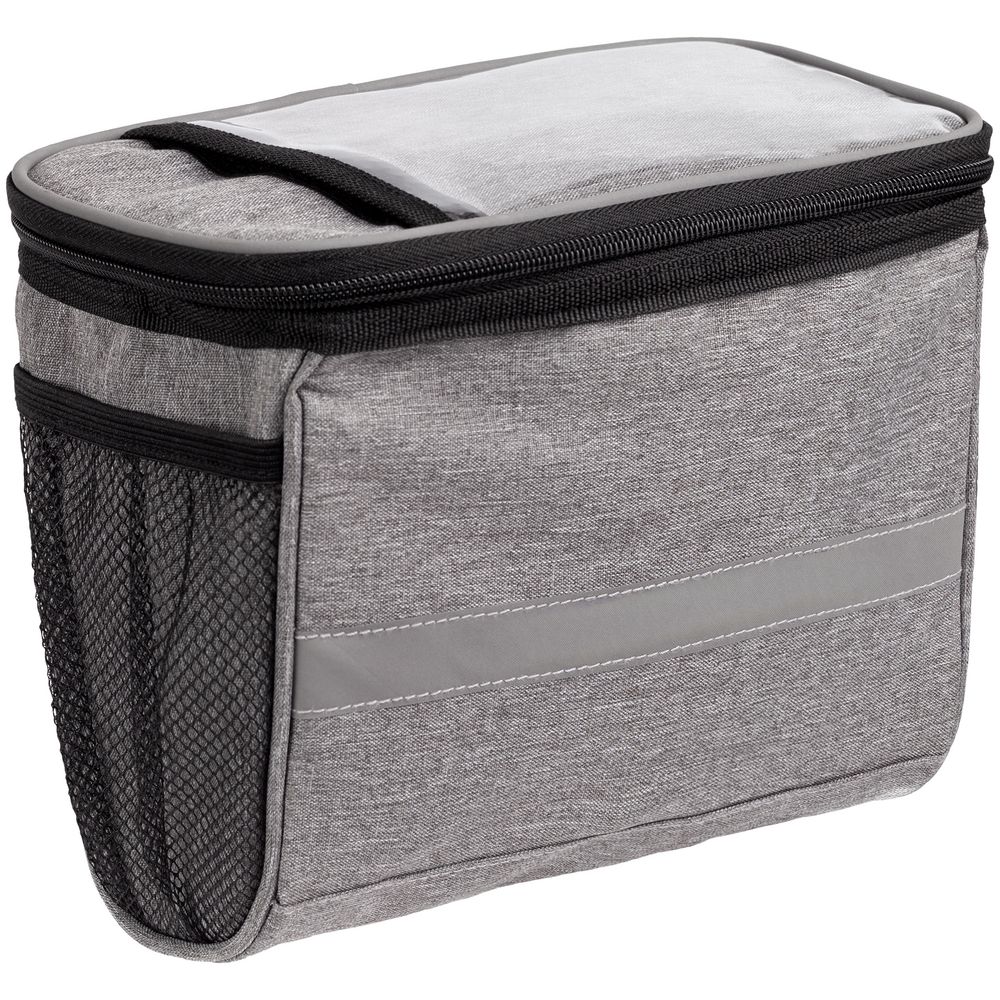 Термосумка для велосипеда Cool Bike, серая — изображение 5