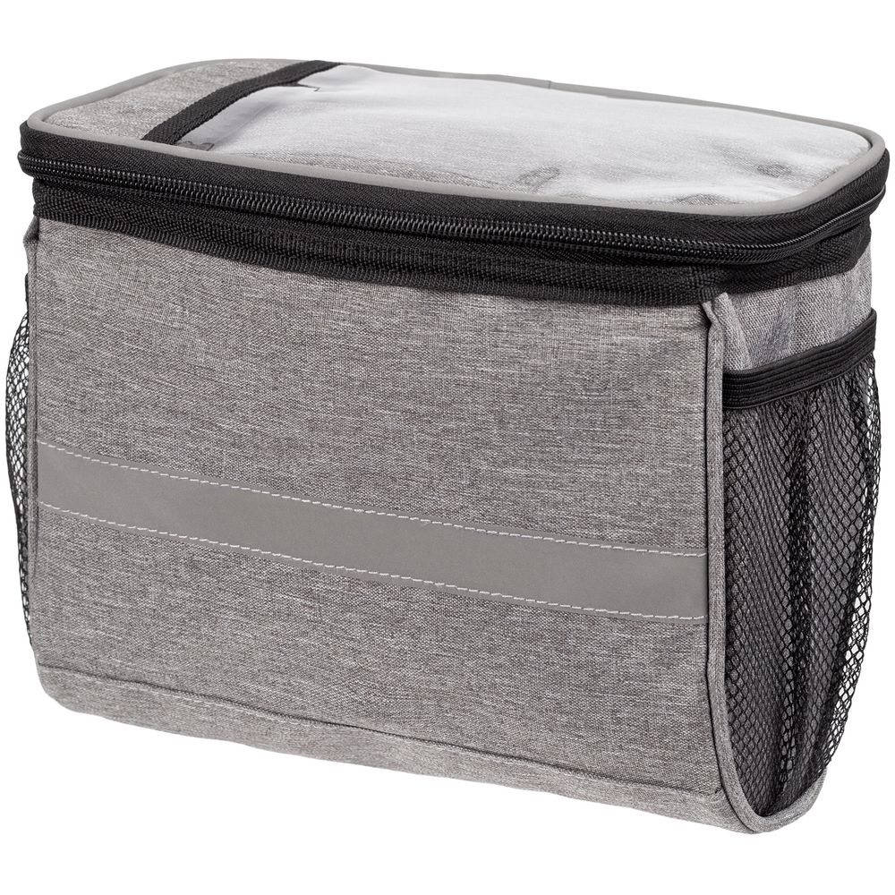 Термосумка для велосипеда Cool Bike, серая — изображение 8