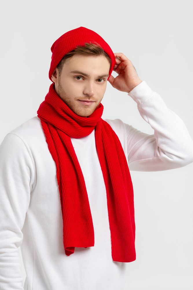 Шапка Life Explorer, красная (алая) — изображение 8