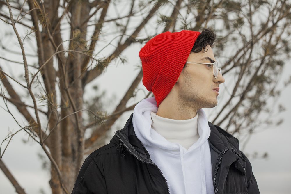 Шапка Life Explorer, ярко-красная — изображение 8
