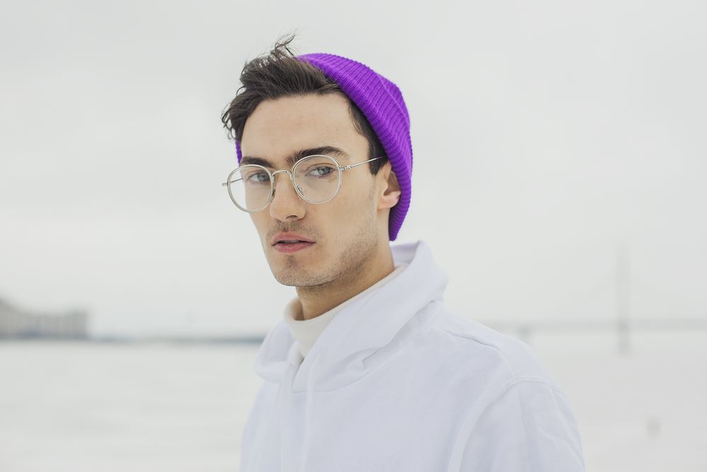 Шапка Life Explorer, фиолетовая — изображение 10