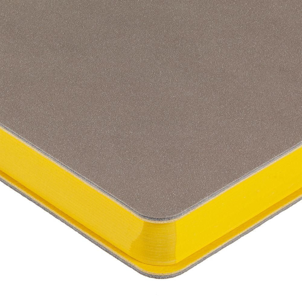 Ежедневник Flexpen, недатированный, серебристо-желтый — изображение 7