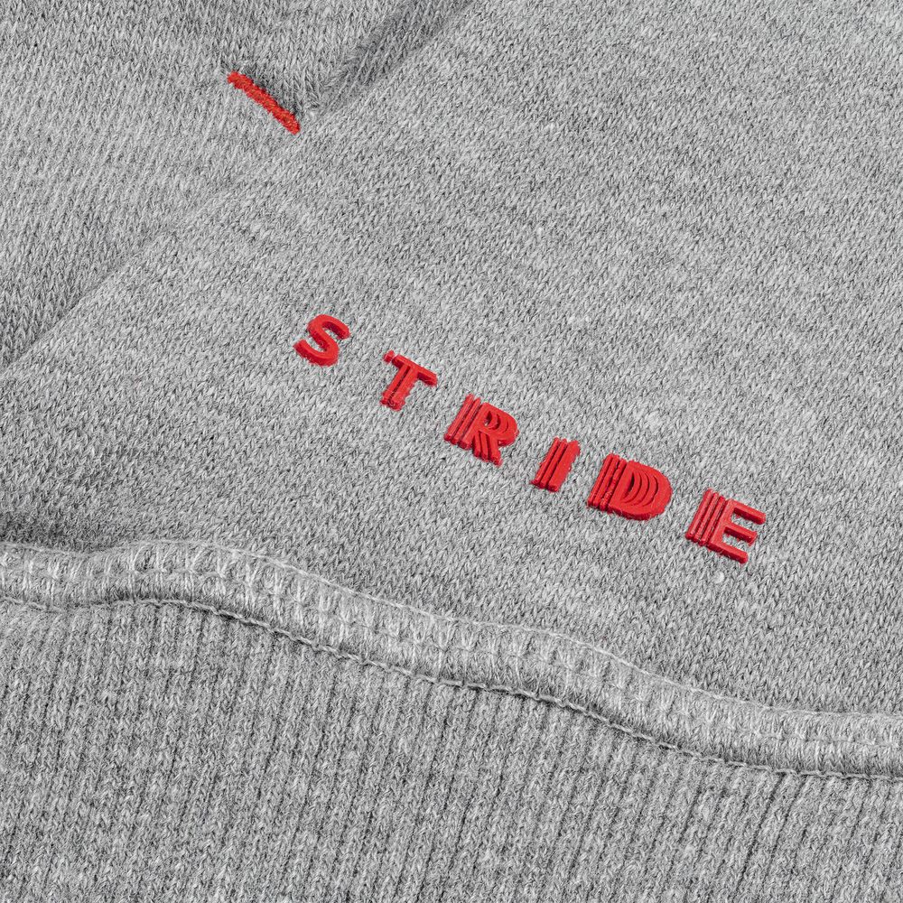 Двусторонняя толстовка Revers, серая с красным — изображение 6