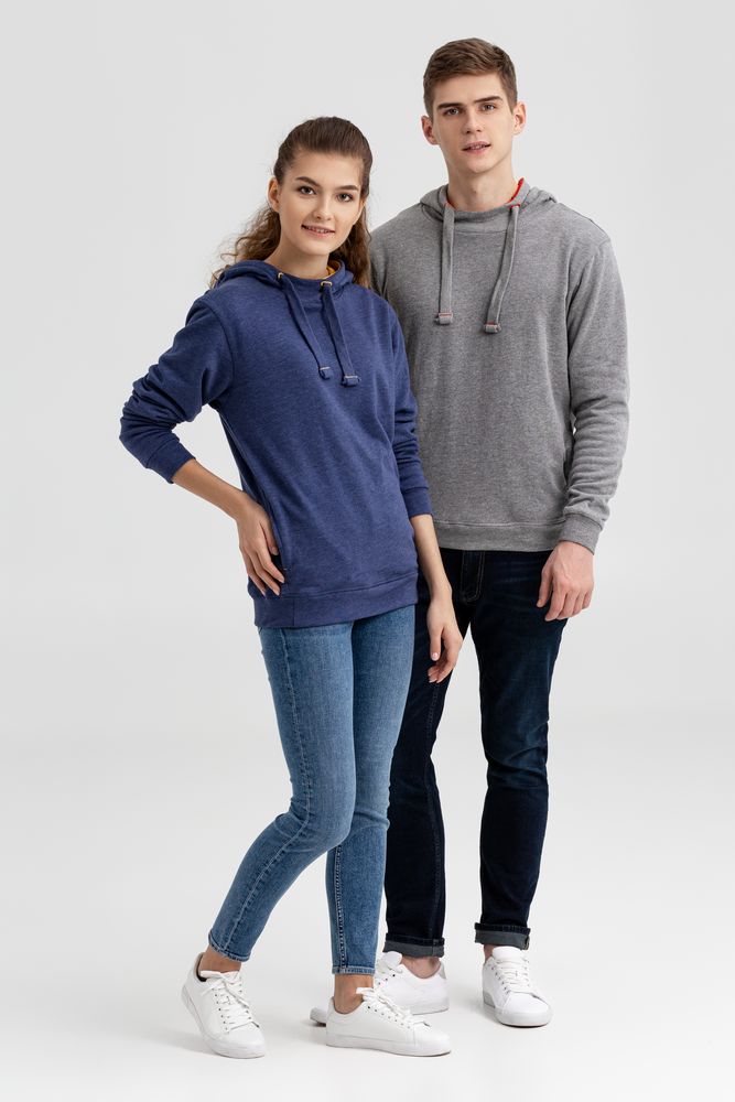 Двусторонняя толстовка Revers, серая с красным — изображение 15