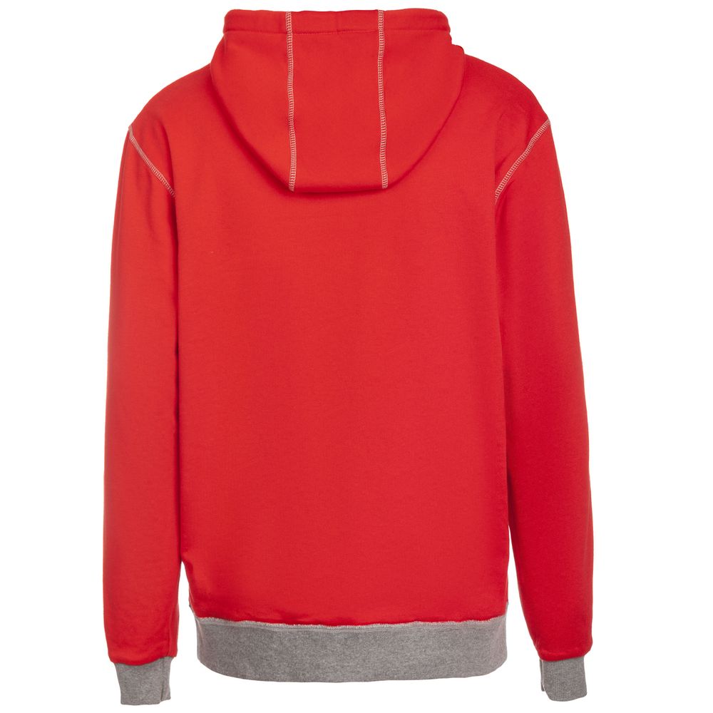 Двусторонняя толстовка Revers, серая с красным — изображение 5