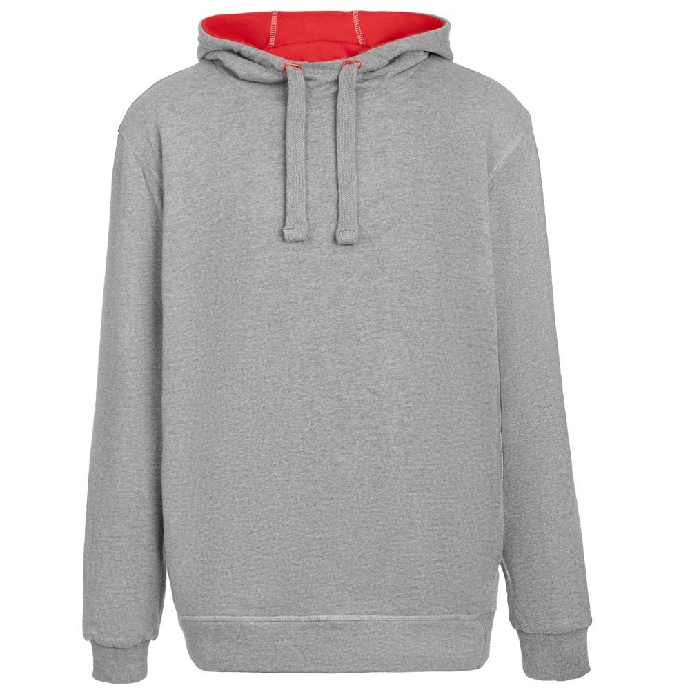 Двусторонняя толстовка Revers, серая с красным — изображение 2
