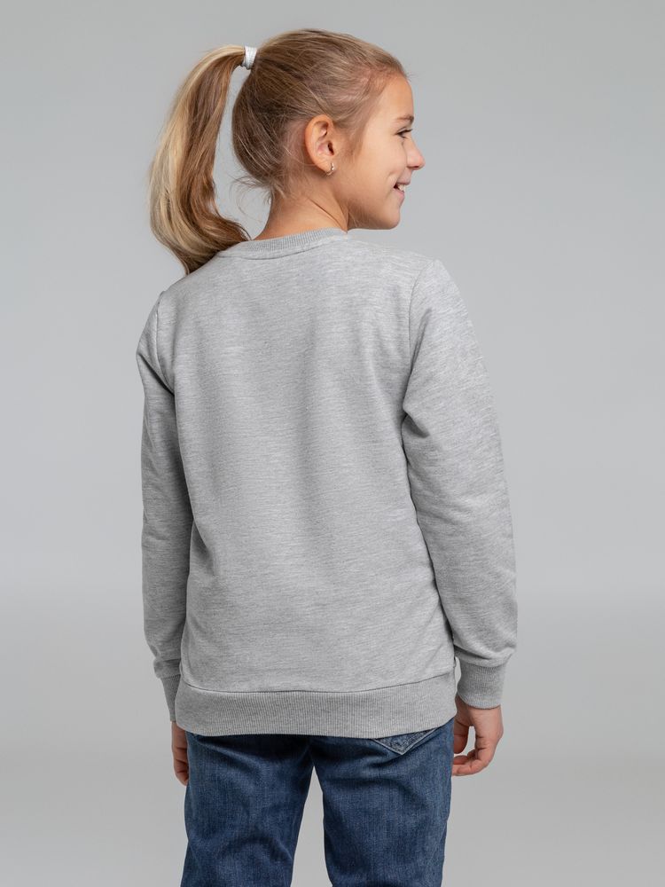 Свитшот детский Toima Kids, серый меланж — изображение 12