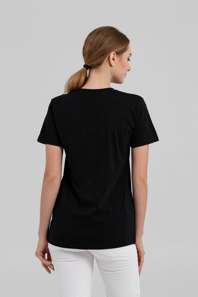 Футболка унисекс T-bolka 160 Original, черная — изображение 6