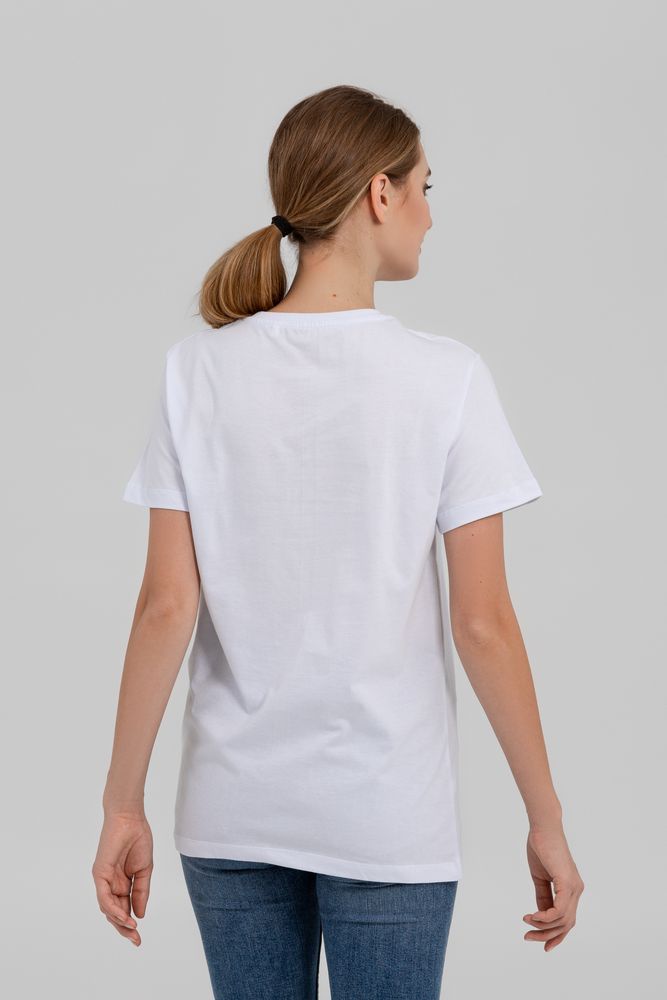 Футболка унисекс T-bolka 160 Original, белая — изображение 6