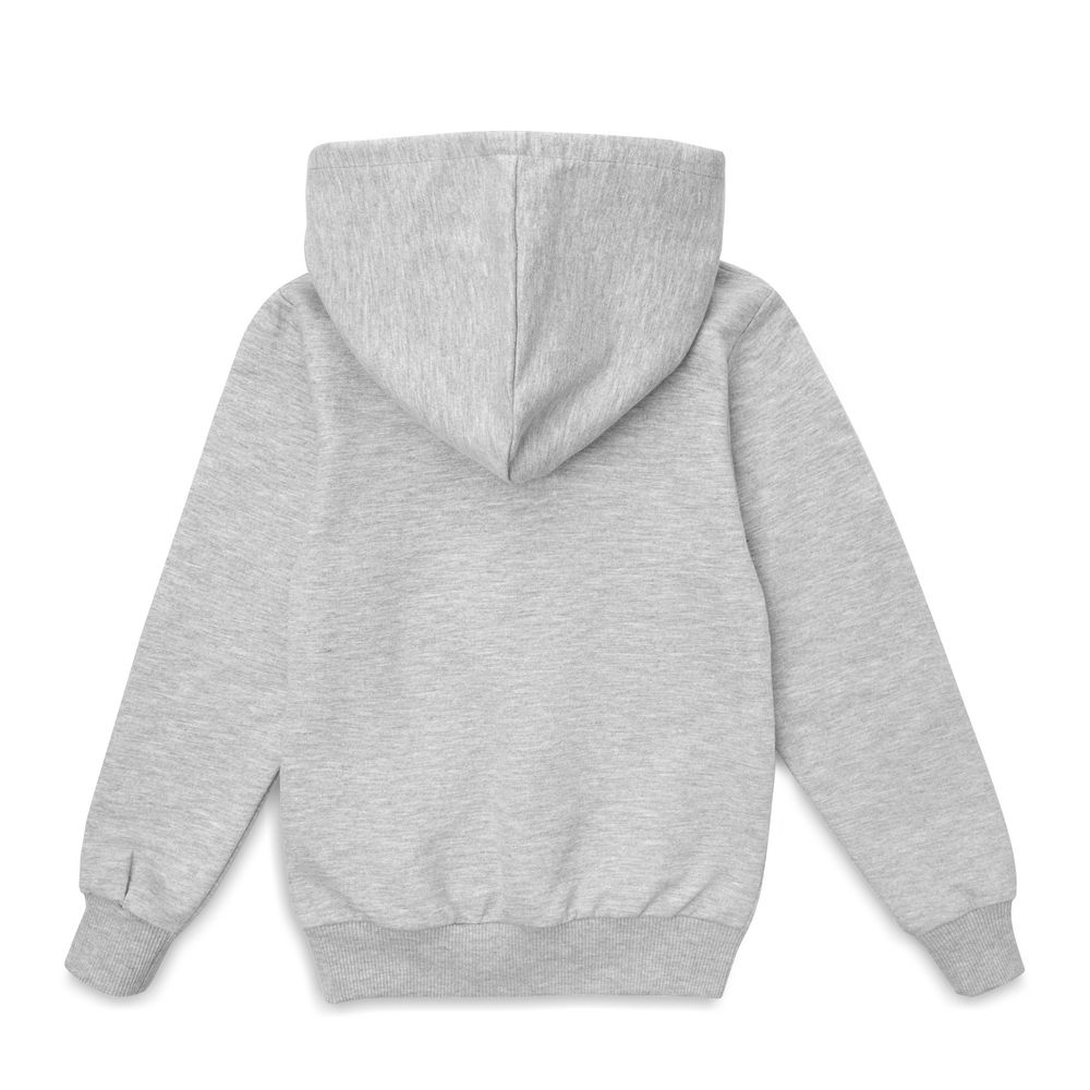 Толстовка с капюшоном детская Kirenga Kids, серый меланж — изображение 3