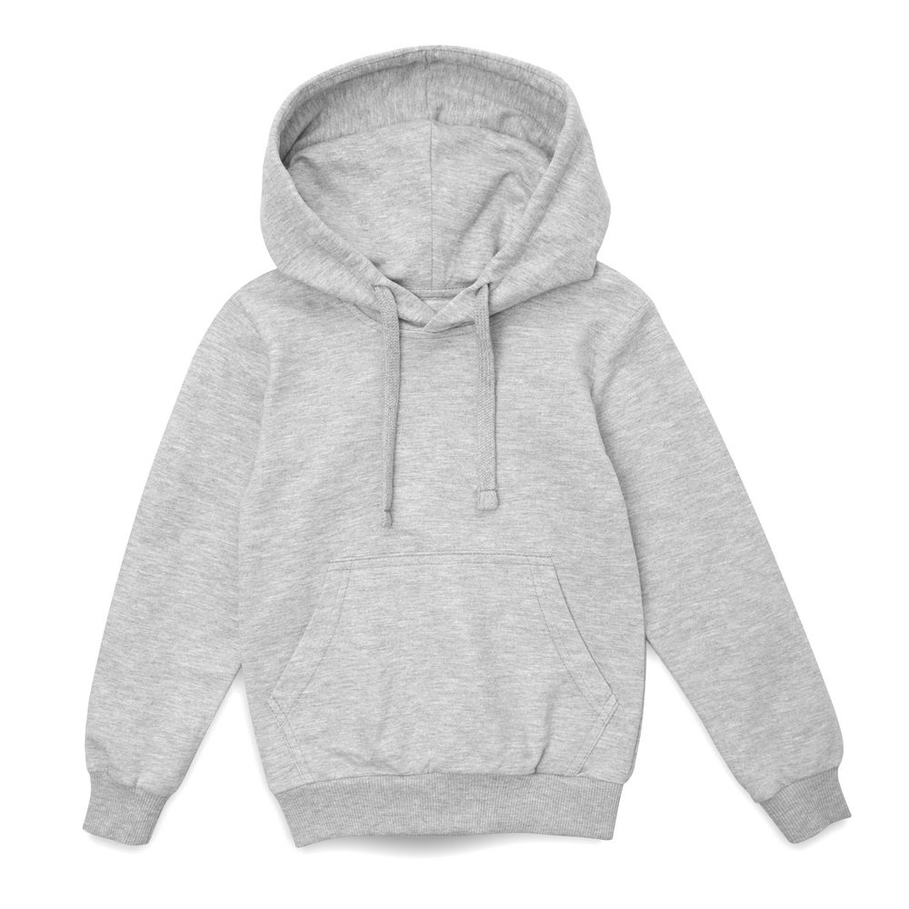 Толстовка с капюшоном детская Kirenga Kids, серый меланж — изображение 2