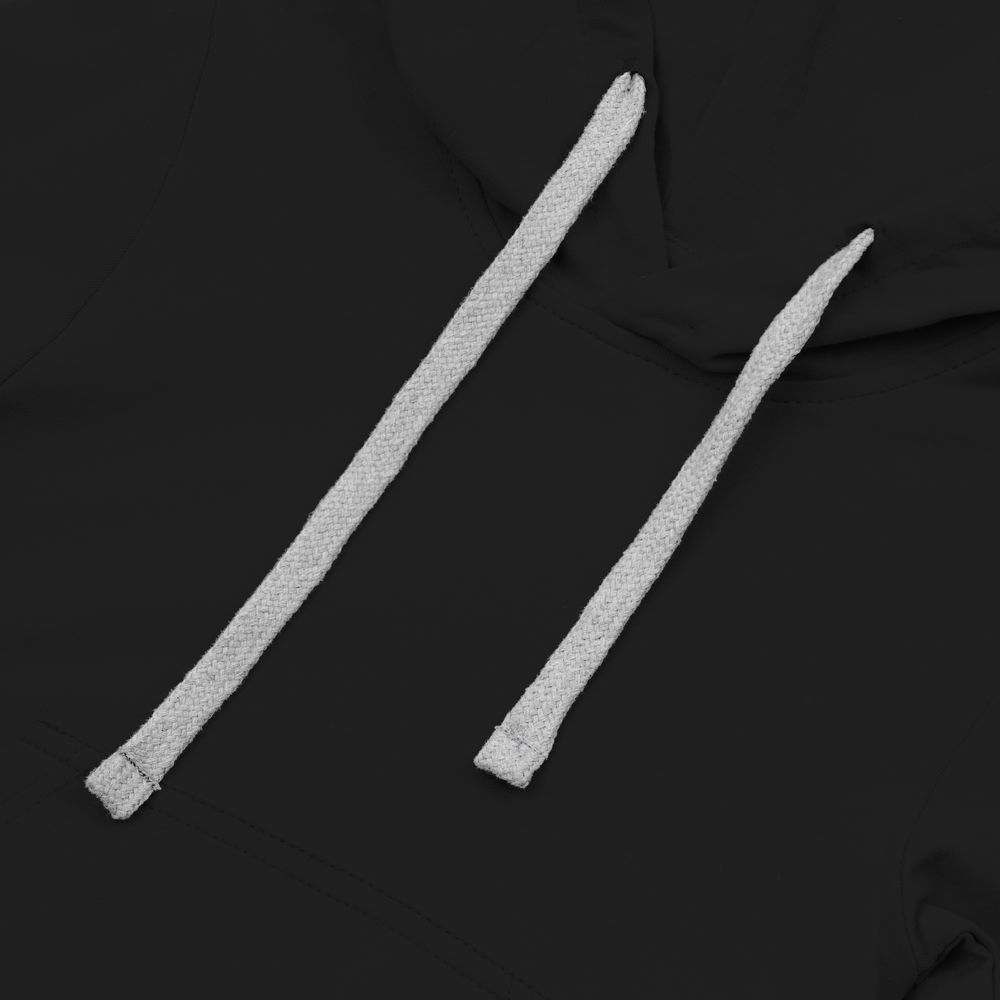 Толстовка с капюшоном детская Kirenga Kids, черная — изображение 4