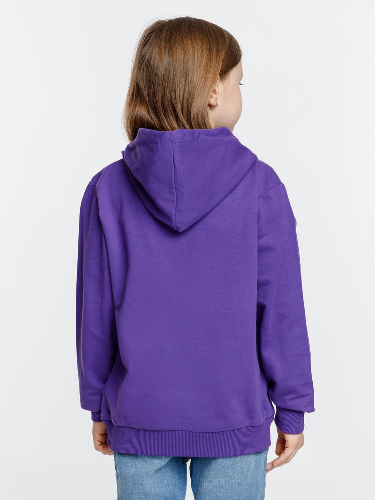 Толстовка с капюшоном детская Kirenga Kids, фиолетовая — изображение 8