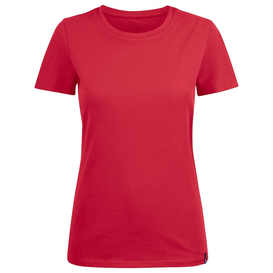 Футболка женская Ladies American U, красная — изображение 2