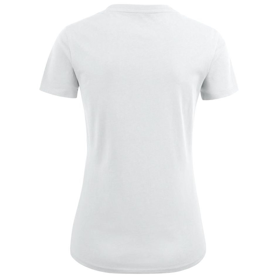 Футболка женская Ladies American U, белая — изображение 3