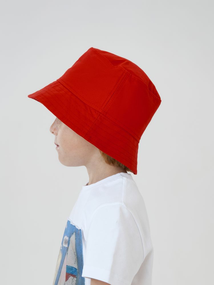 Панама детская Bizbolka Challenge Kids, красная — изображение 6