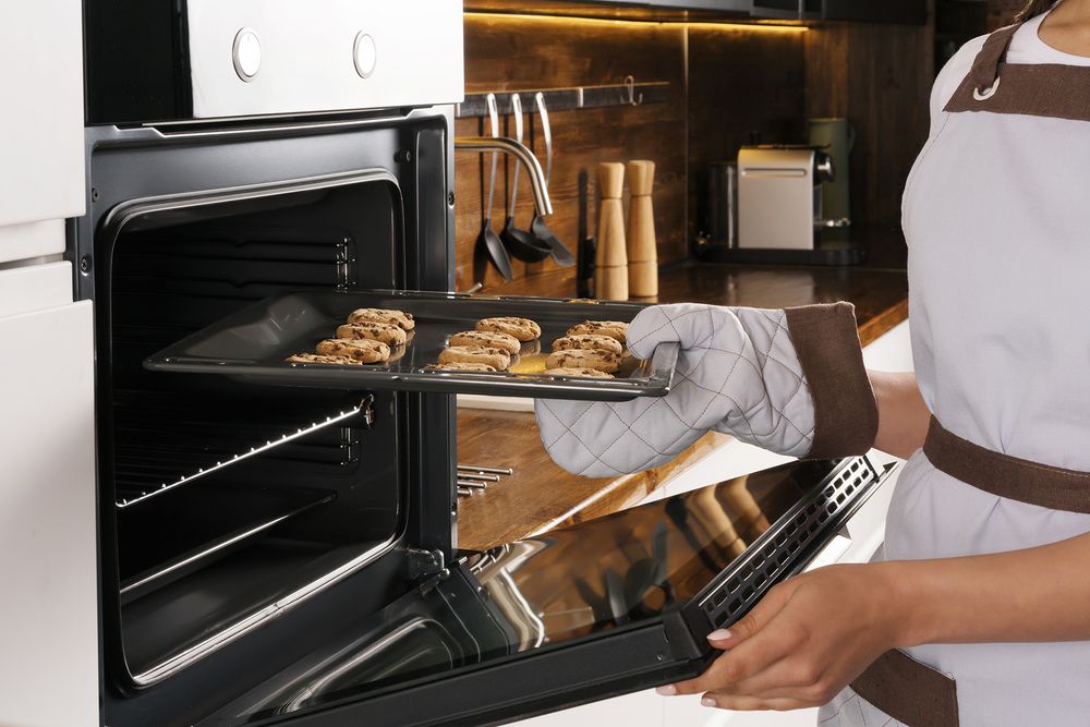 Прихватка-рукавица Keep Palms, зеленая — изображение 5