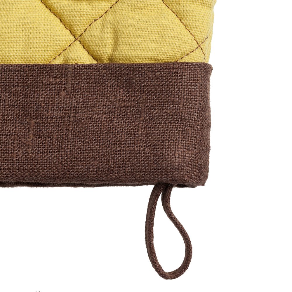 Прихватка-рукавица Keep Palms, горчичная — изображение 3