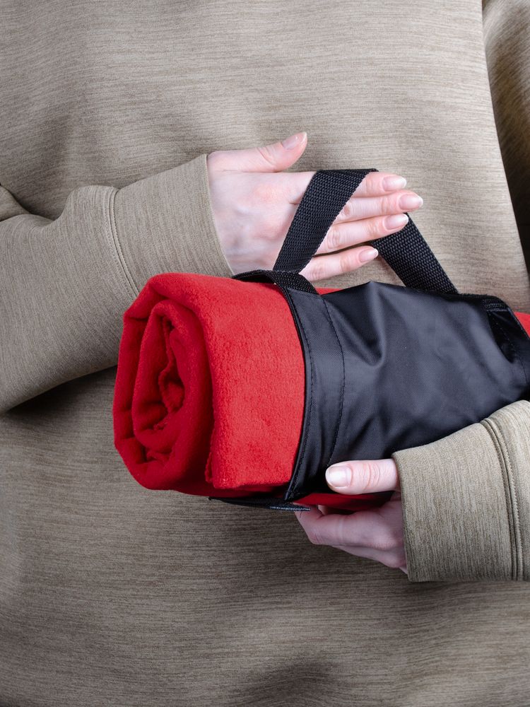 Дорожный плед Voyager, красный — изображение 7